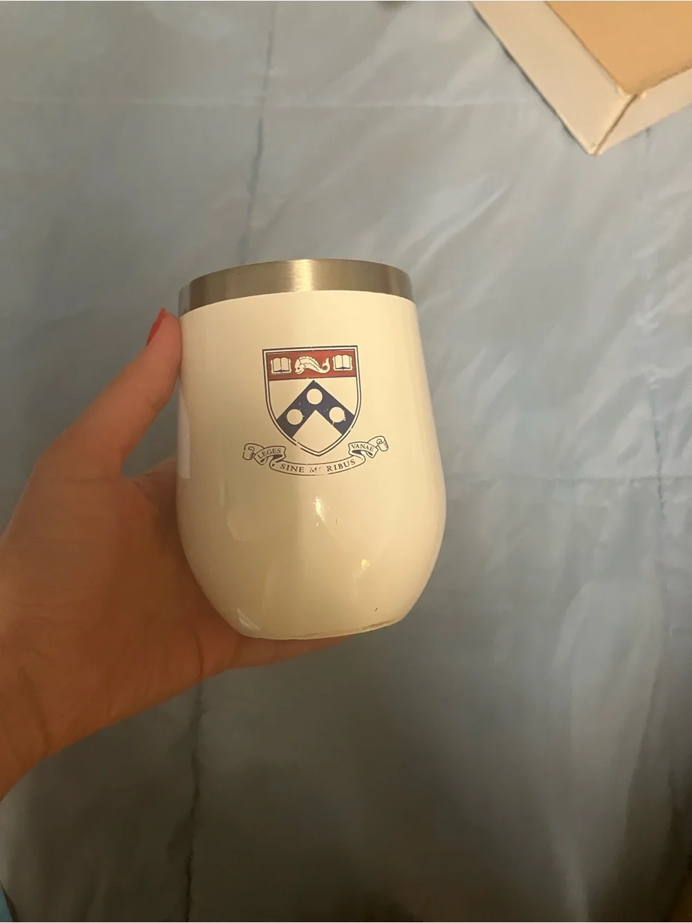 UPenn- University of Pennsylvania Stainless Steel Insulated Tumbler with Crest